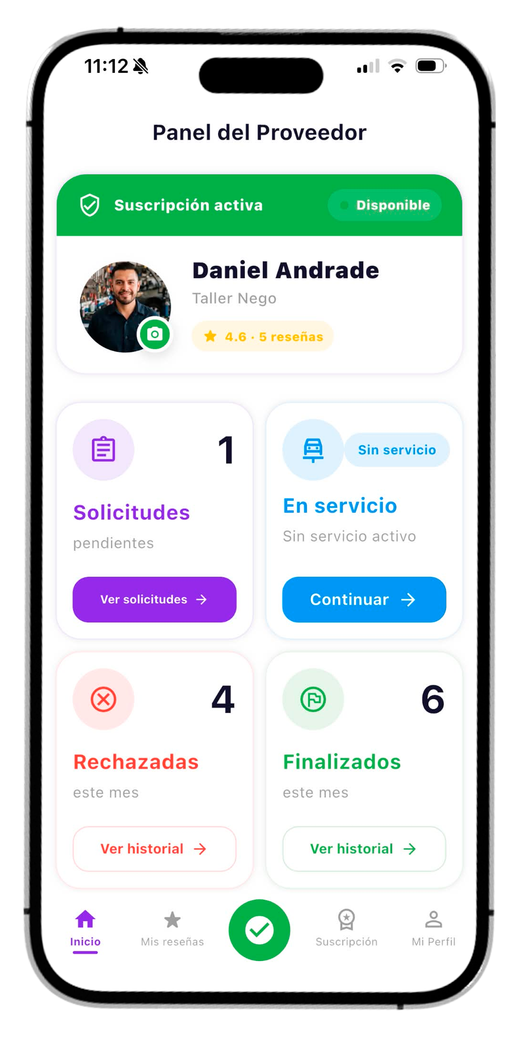 Recepción de la primera solicitud para proveedores en venVoy